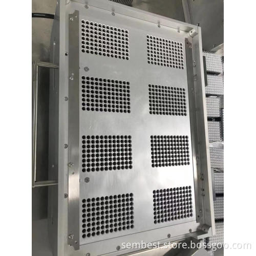 8-cavity semi-automatic filter element brushing machine